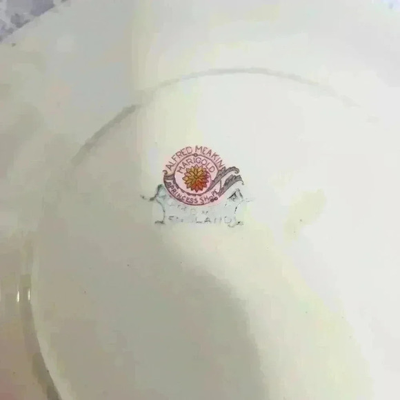 Alfred Meakin Marigold plates set of 2 Circa 1930 - Picture 6 of 7